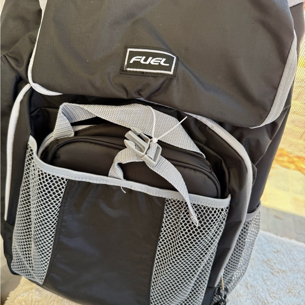 Black and Gray Men's Backpack